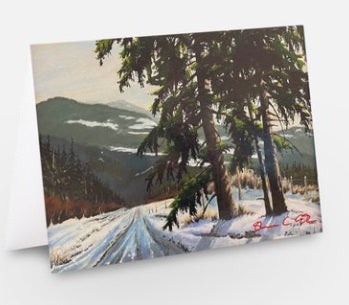 Blank Cards- Don't Hit the Rhubard (with Logo options)