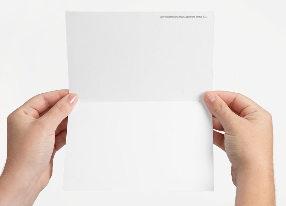Blank Cards - The Usual Suspects