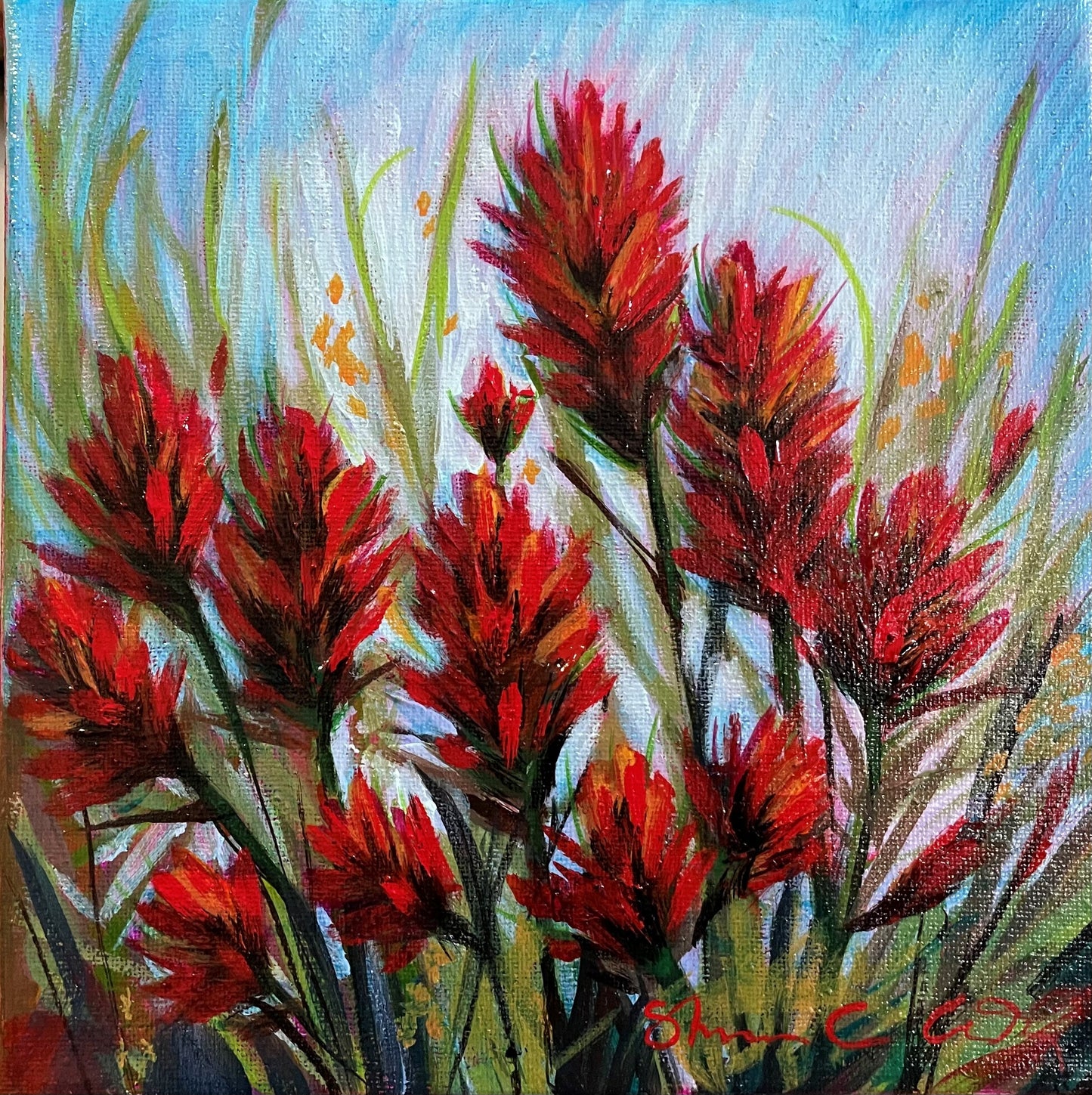 Nature's Paint Brushes